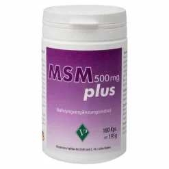 New MSM 500 mg plus Kapseln, 180 St