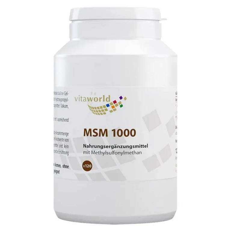 Best Vitaworld MSM 1000 Tabletten, 120 St