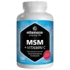 MSM hochdosiert + Vitamin C Kapseln, 360 St Msm Schwefel