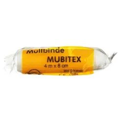 Outlet Mubitex Mullbinden 8cm einze, 1 St Mullbinden