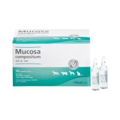 Hot Heel Mucosa Compositum Ampullen vet. (für Tiere), 50X5 ml