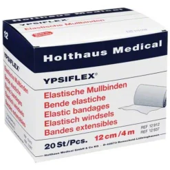 Best Ypsiflex Mullbinden 4mx12cm elastisch, 20 St