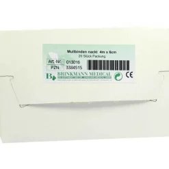 Clearance Mullbinden 4mx6cm unverpackt, 20 St Mullbinden