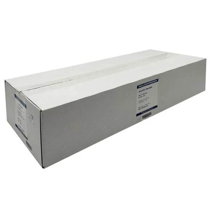 Mullkompressen ES 10x10 cm unsteril 8-fach, 10X100 St