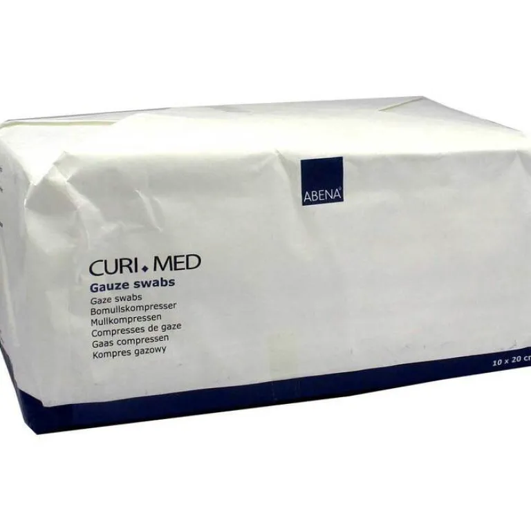 New Mullkompressen 10x20 cm unsteril 8-lagig, 100 St Sterile Kompressen