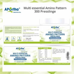 Outlet Aportha Multi Essential Amino Pattern Tabletten, 300 St
