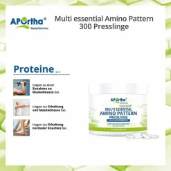 Outlet Aportha Multi Essential Amino Pattern Tabletten, 300 St