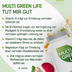 Discount Feelgood Multi Green Life Vitamine & Mineralien Kapseln, 90 St