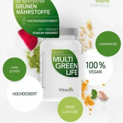 Discount Feelgood Multi Green Life Vitamine & Mineralien Kapseln, 90 St