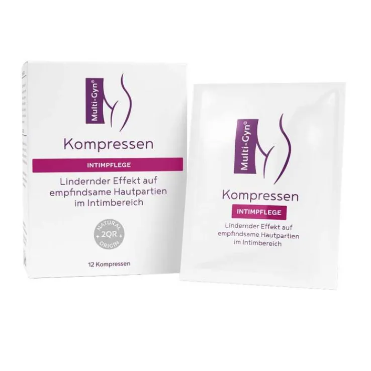 Multi-Gyn Kompressen für Wohlbefinden im Analbereich, 12 St