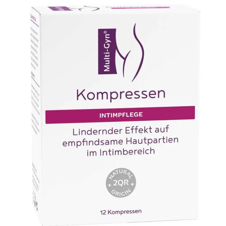 Multi-Gyn Kompressen für Wohlbefinden im Analbereich, 12 St