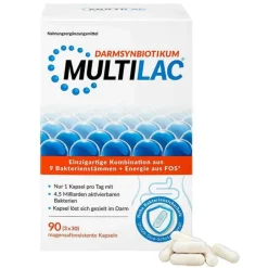 Hot Multilac Synbiotikum magensaftresistent Kapseln, 3X30 St