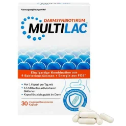 Clearance Synbiotikum magensaftresistent Kapseln, 30 St Bakterienkulturen