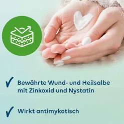 Multilind Heilsalbe mit Nystatin und Zinkoxid, 50 g