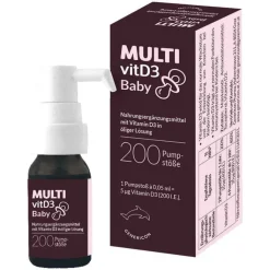 MULTIVITD3 Baby Pumplösung, 10 ml