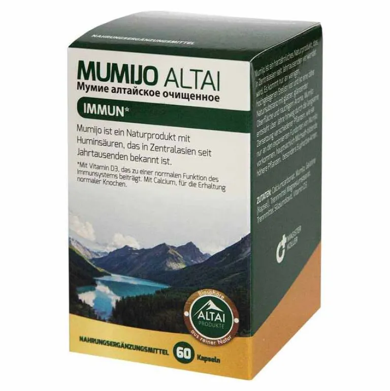 Best Pharmafocus Healthcare Mumijo Altai Kapseln, 60 St