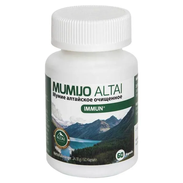 Best Pharmafocus Healthcare Mumijo Altai Kapseln, 60 St