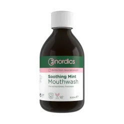 New Mundwasser beruhigende frische Minze Nordics, 300 ml Mundspülung