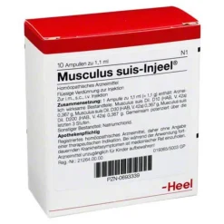 Clearance Musculus suis Ampullen, 10 St Heel
