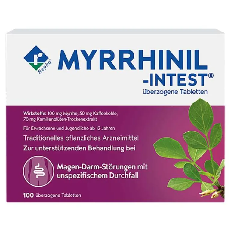 Online Myrrhinil Intest MYRRHINIL-INTEST überzogene Tabletten, 100 St