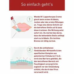 N1 Lippenherpes Creme, Packungsgröße 4 g, 2 g Lippenherpes