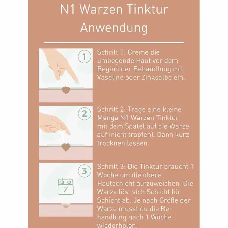 Best N1 Warzen Tinktur, 2 ml
