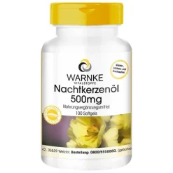 Best Nachtkerzenöl 500 mg Kapseln, 100 St Nachtkerzenöl