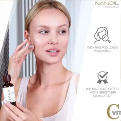 Hot Nanoil Gesichtsserum mit Vitamin C, 50 ml Serum & Kur