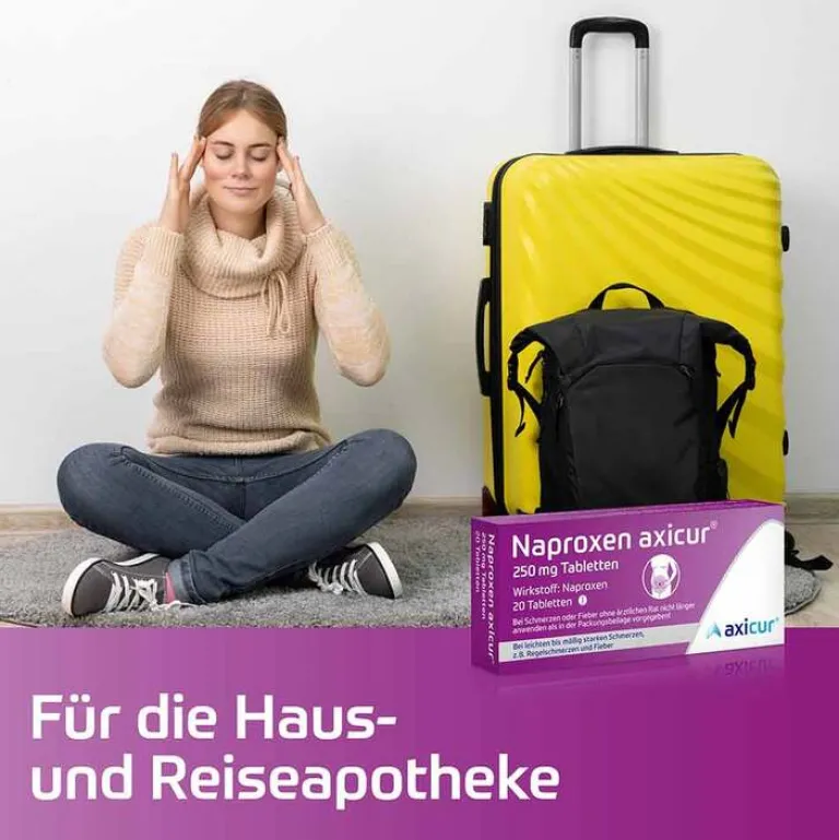 Outlet axicur Naproxen ® 250 mg Tabletten, 10 St