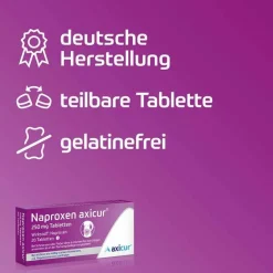 Clearance axicur Naproxen ® 250 mg Tabletten, 30 St