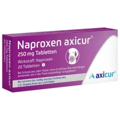 Hot axicur Naproxen ® 250 mg Tabletten, 20 St