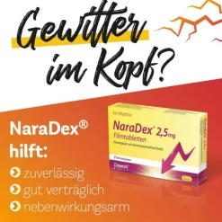 Best Naradex ® 2,5 mg Filmtabletten, 2 St