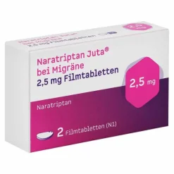 Clearance Juta Naratriptan ® bei Migräne 2,5 mg Filmtabletten, 2 St