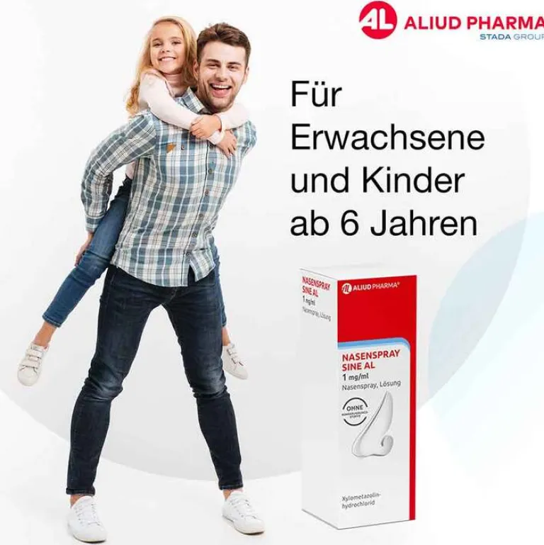 Clearance NASENSPRAY SINE AL 1 mg/ml, 15 ml Kinder Nasenspray Kinder|Nasenspray Allergie