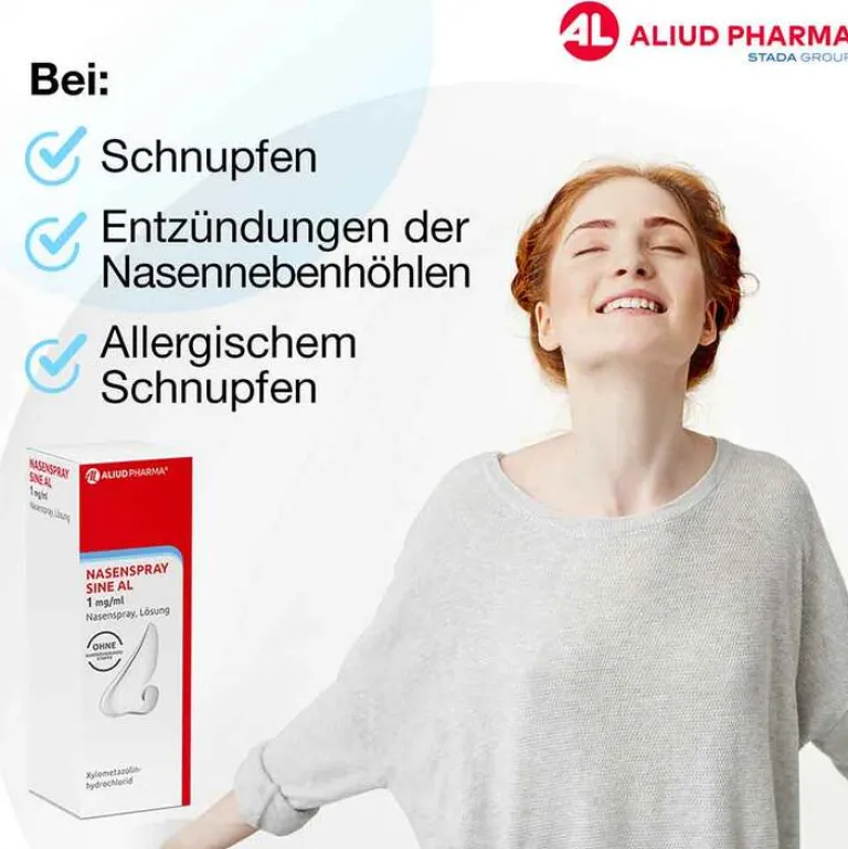 Clearance NASENSPRAY SINE AL 1 mg/ml, 15 ml Kinder Nasenspray Kinder|Nasenspray Allergie
