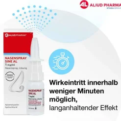Clearance NASENSPRAY SINE AL 1 mg/ml, 15 ml Kinder Nasenspray Kinder|Nasenspray Allergie