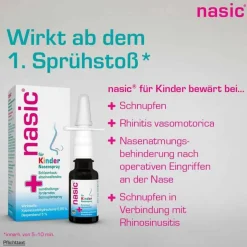 Discount Nasic für Kinder Nasenspray, 2x10 ml