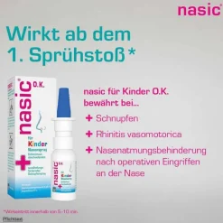 Discount für Kinder O.K. Nasenspray ohne Konservierungsstoffe, 10 ml Kinder Nasenspray Kinder