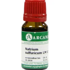 Natrium sulfuricum Arcana LM 6 Dilution, 10 ml
