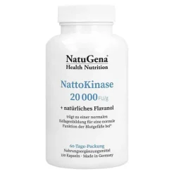 Online Nattokinase 20.000 + Vitamin C vegan Kapseln, 120 St Enzyme