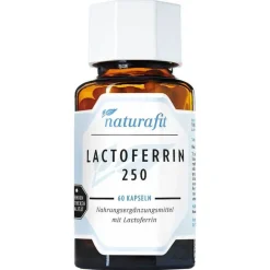 Hot Naturafit Lactoferrin 250 mg aus Kuhmilch Kapseln, 60 St
