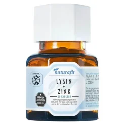 Discount Lysin + Zink Kapseln, 60 St Zink|Aminosäuren