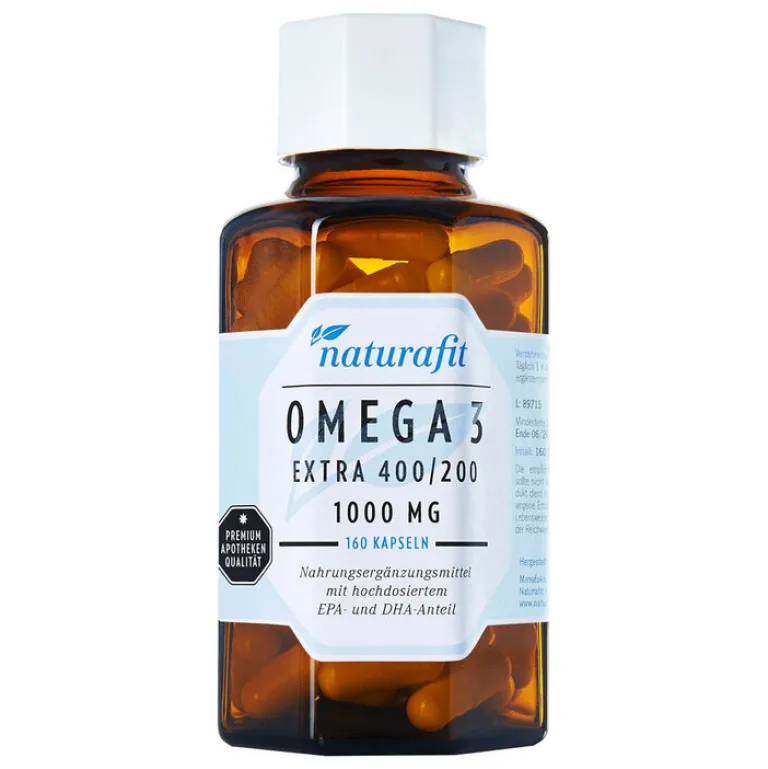 Outlet Naturafit Omega 3 extra 400 / 200 Kapseln, 160 St
