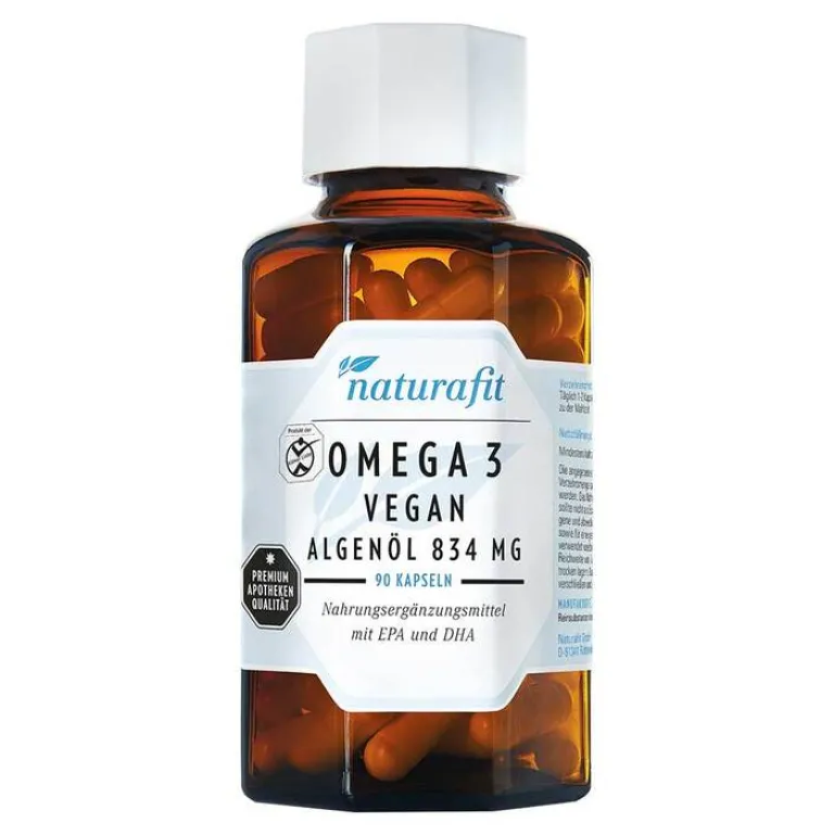 Online Omega-3 vegan Algenöl 834 mg Kapseln, 90 St Omega 3 Kapseln|Algenöl