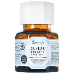 Discount Naturafit Schlaf Premium 8-fach Formel Kapseln, 14 St