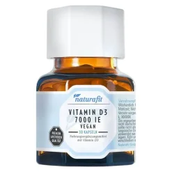 Naturafit Vitamin D3 7.000 I.E. vegan Kapseln, 30 St