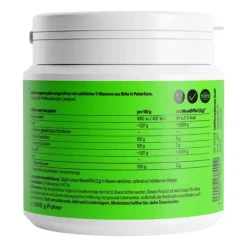 Clearance Natural D-Mannose aus Birke Zeinpharma Pulver, 200 g Mannose