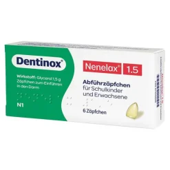 Hot Nene-Lax Nene Lax 1,5 Suppositorien für Schulk, 6 St