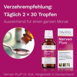 Clearance Nerven Plus Gemmo Komplex Vitamin B12 B6, 50 ml Vitamin C (Ascorbinsäure)|Vitamin B6 (Pyridoxin)