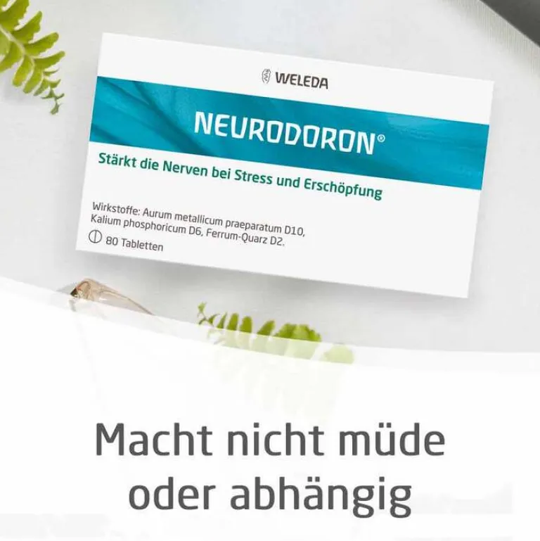 Best Weleda Neurodoron Tabletten bei Stress, innere Unruhe, 200 St